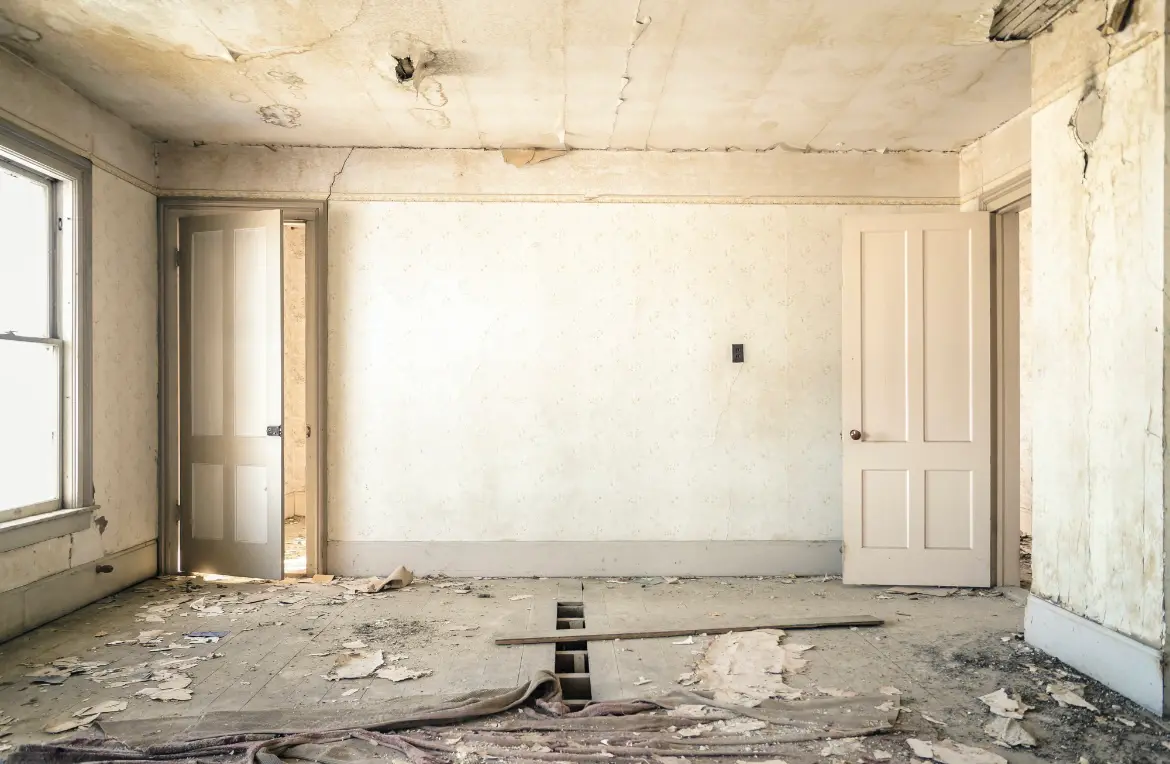 Waste disposal crew managing a cleanout project in Lower Milford